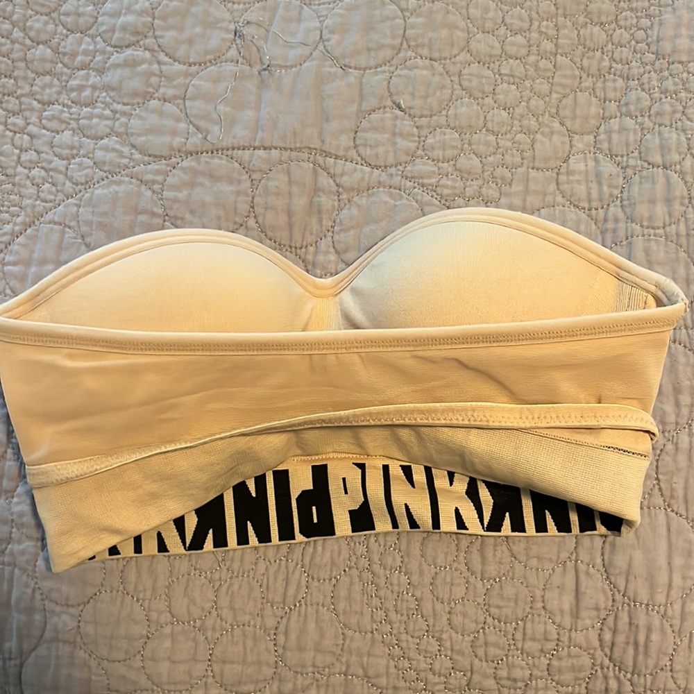 Pink strapless bra - Picture 4 of 5